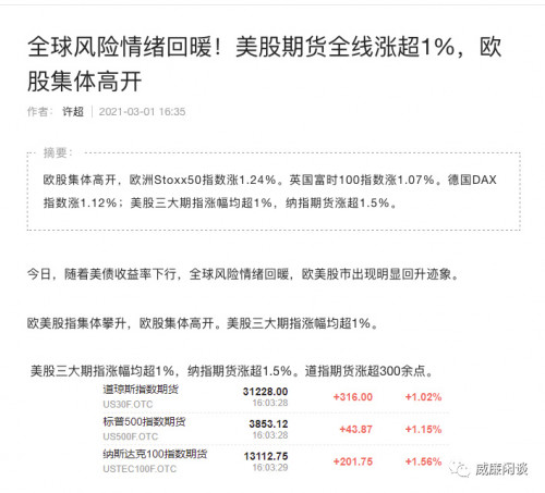 威廉：这轮回调结束了吗？