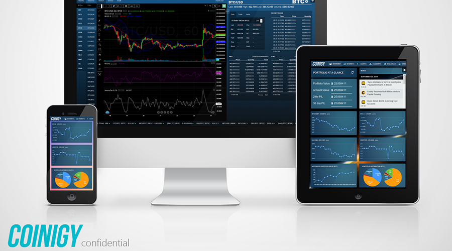 比特币交易平台Coinigy筹集40万美元，以开发升级版的比特币交易平台