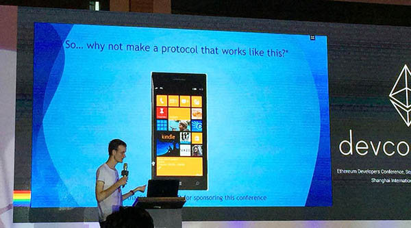 DEVCON2：Vitalik Burtin-25分钟介绍以太坊